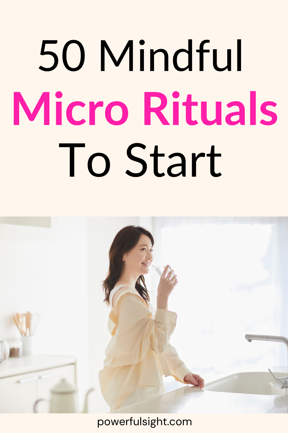 Mindful micro rituals to start