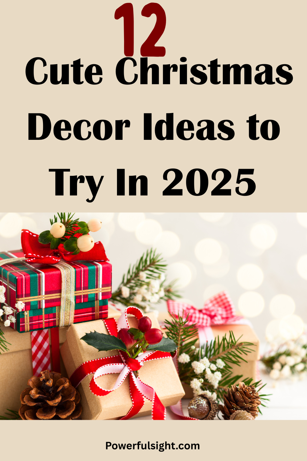 12 Cute Christmas Decor Ideas to Try In 2025