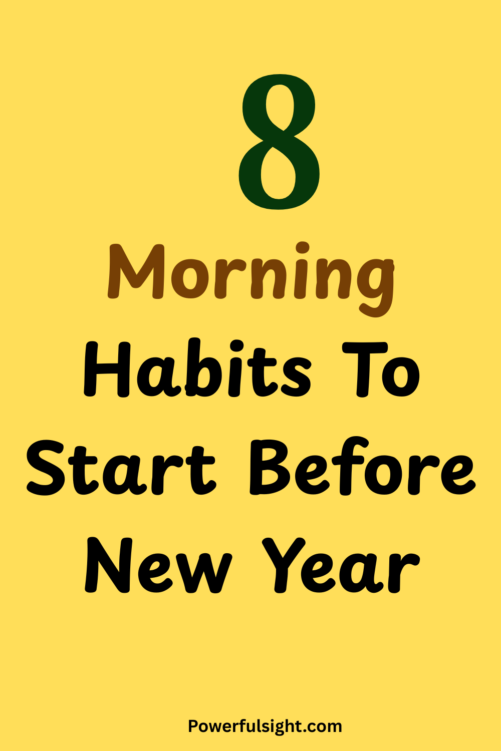 8 Morning Habits To Start Before New Year