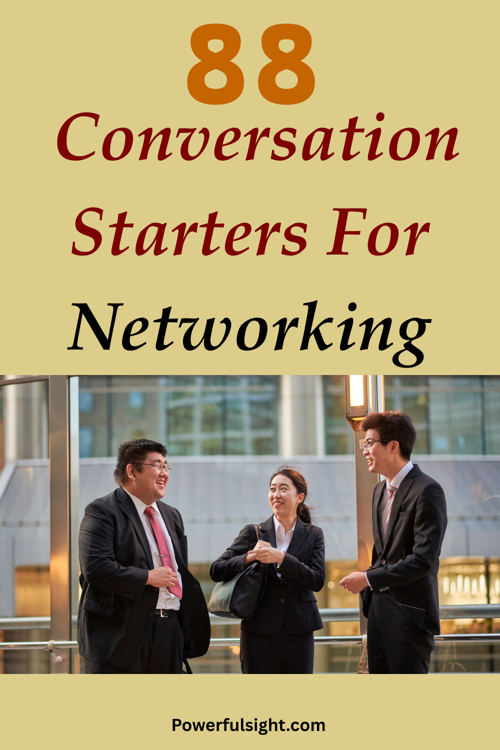 88 Conversation Starters For Networking