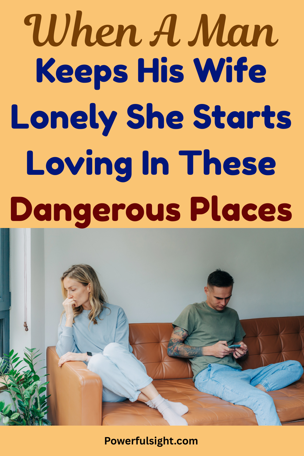 When A Man Keeps His Wife Lonely She Starts Loving In These Dangerous Places
