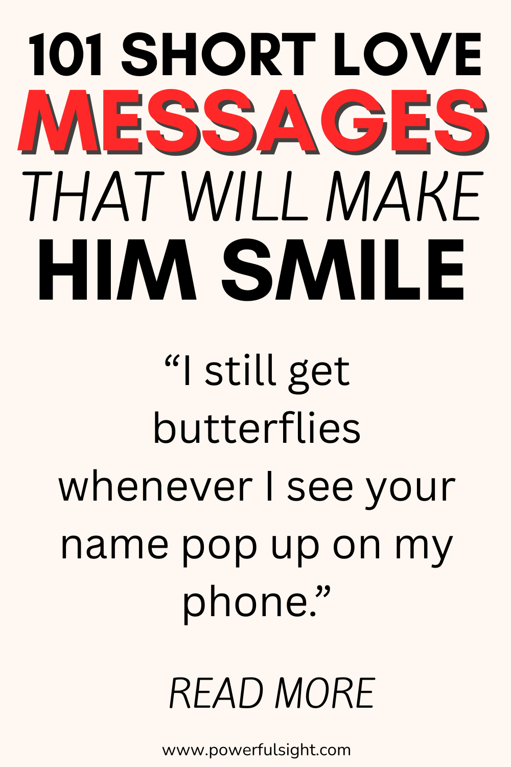 101 Love Messages for Him