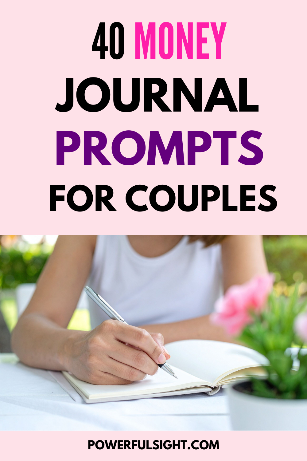 40 Money Journal Prompts For Couples