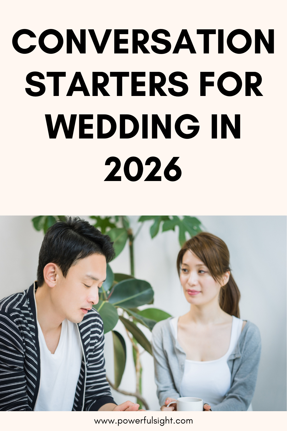 Conversation Starters for Wedding