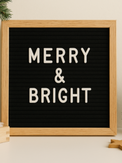 Christmas Letter Board Quotes
