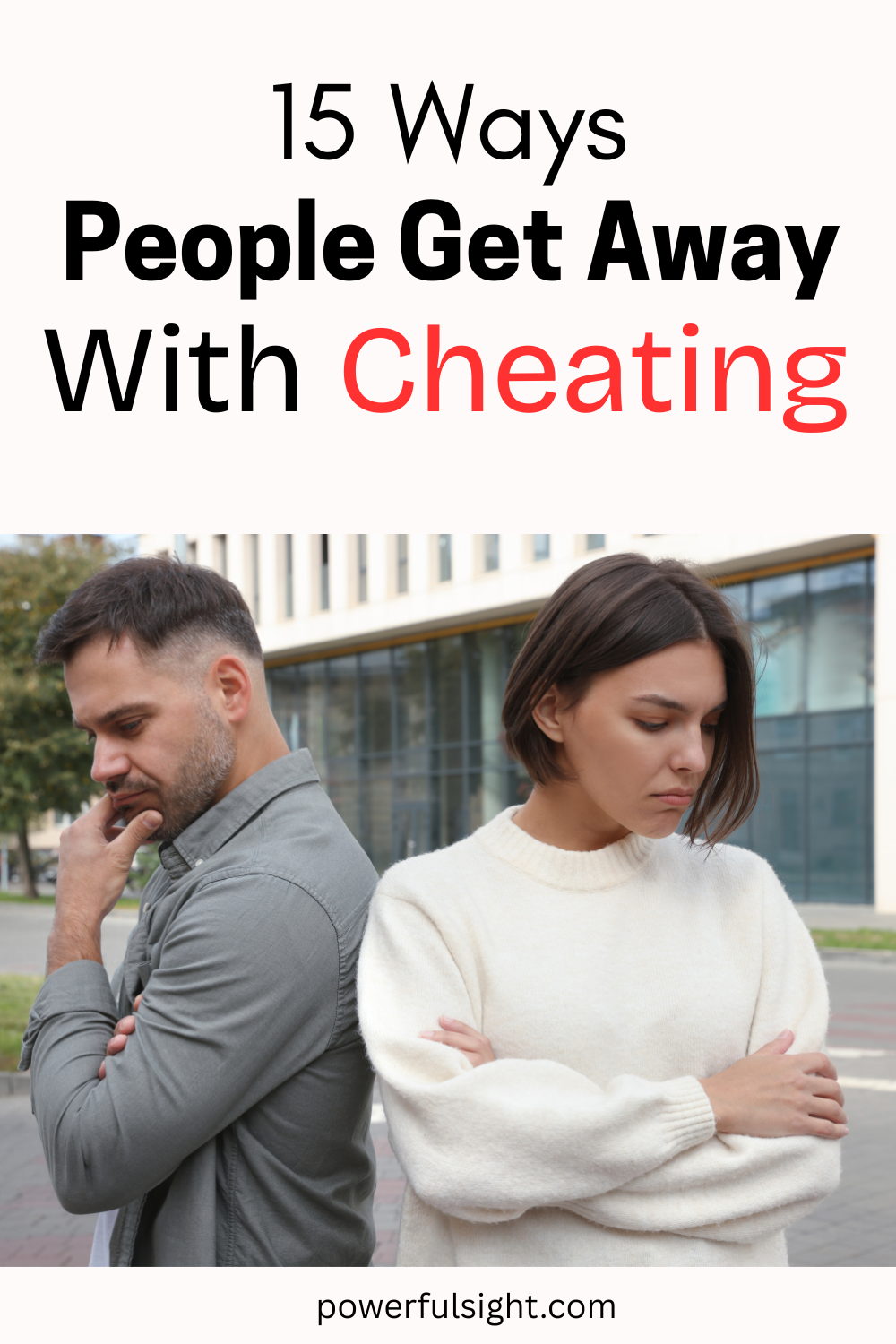 ways people get away with cheating