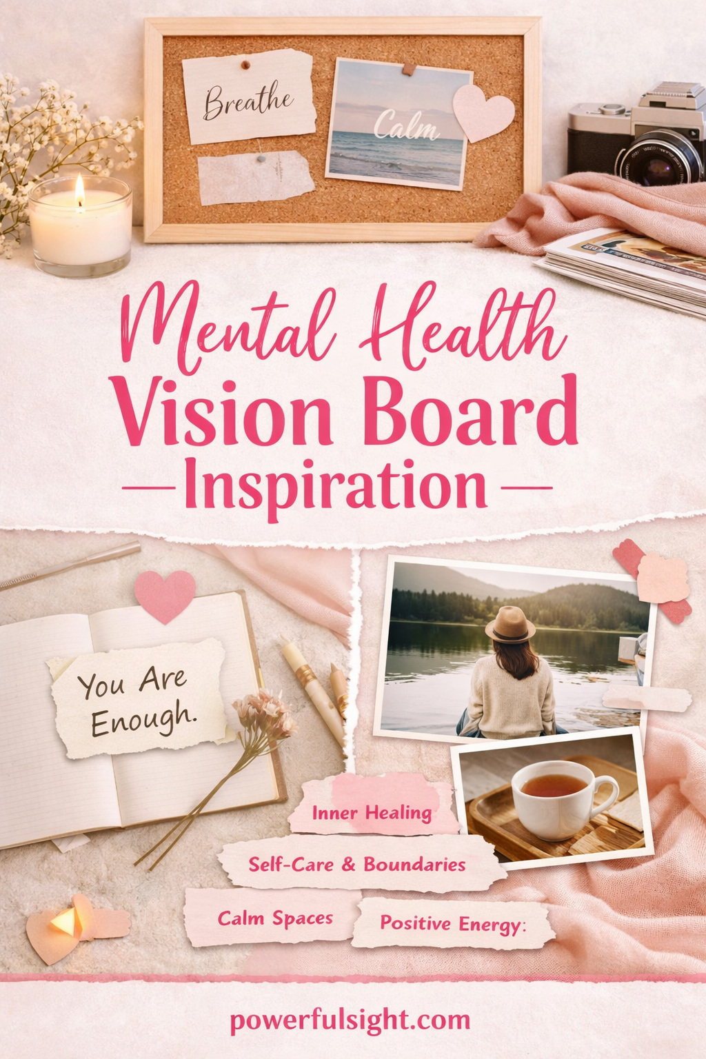 Mental Health Vision Board Inspiration